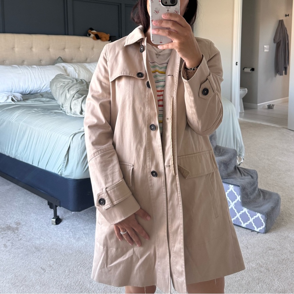 Brooks Brothers Beige Trench Coat